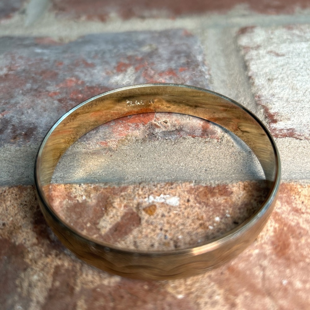 Vintage Crown Trifari Bangle Bracelet - Picture 5 of 11